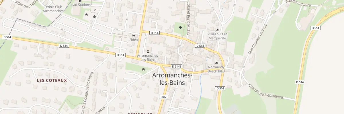 Plan du 5354 Pl du General de Gaulles à Arromanches-les-Bains