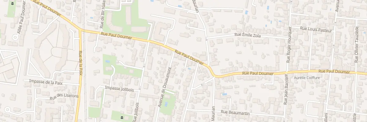 Plan du 102 Rue Paul Doumer à Mérignac