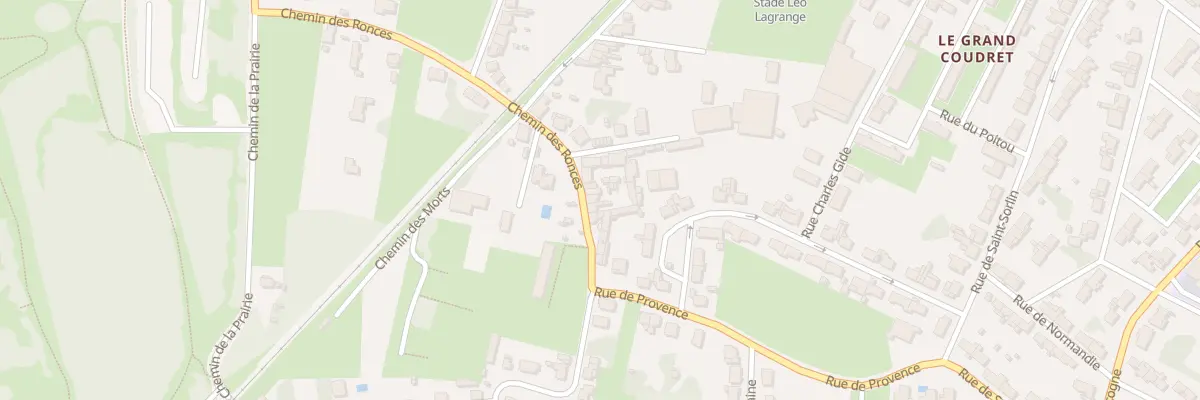Plan du 85 Rue de l’Epineuil à Saintes