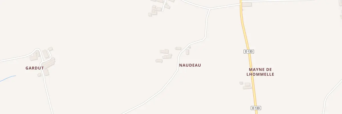 Plan du 367 Naudeau à Cars