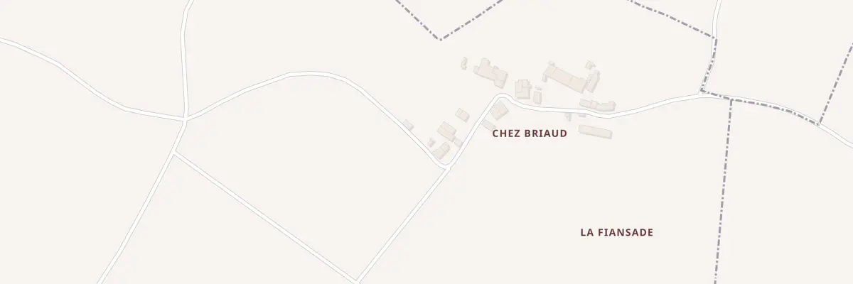 Plan du 1 Rue de chez Briaud à Champagnolles