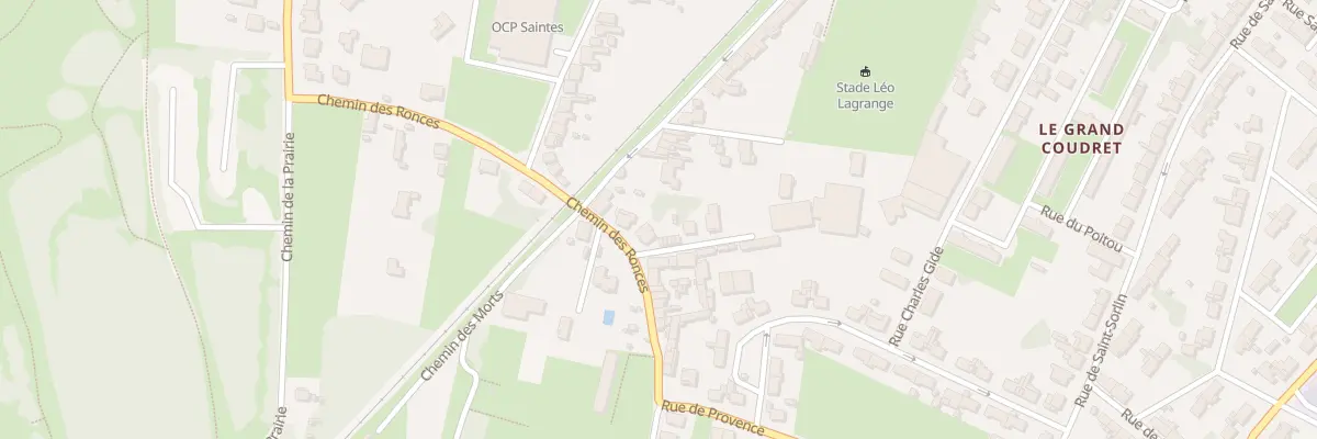 Plan du 71 Rue de l’Epineuil à Saintes