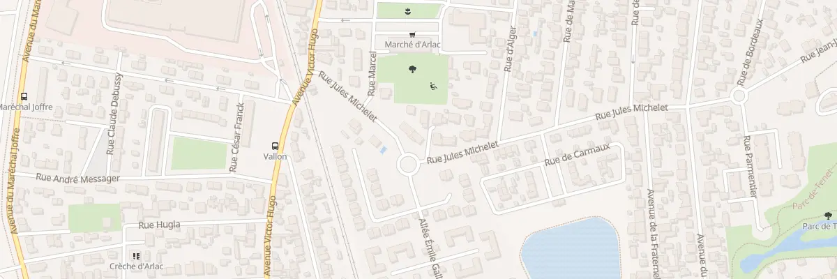 Plan du 37 Rue Jules Michelet à Mérignac