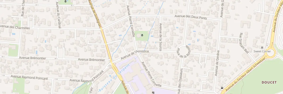 Plan du 47 Av Pierre Corneille à Pessac