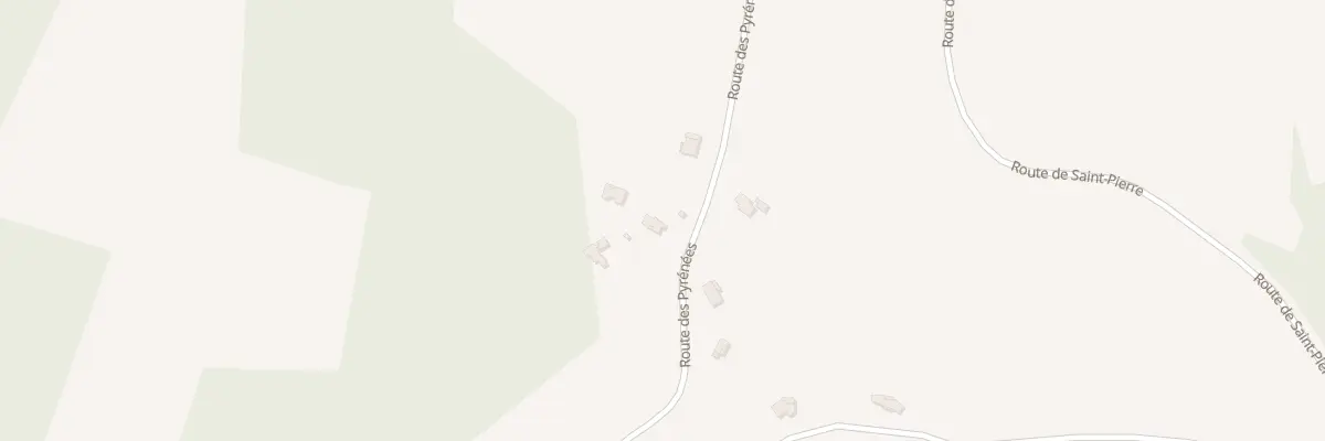 Plan du 1112 Rte des Pyrénées à Banos