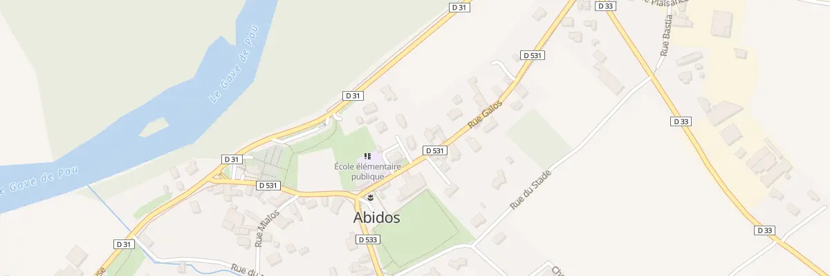 Plan du 5524 Rue Galos à Abidos