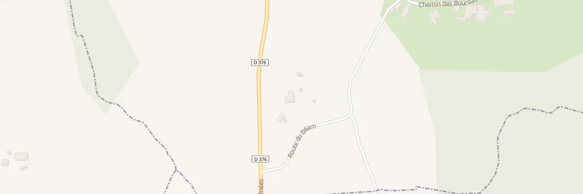 Plan du 634 Rte du Béarn à Argelos