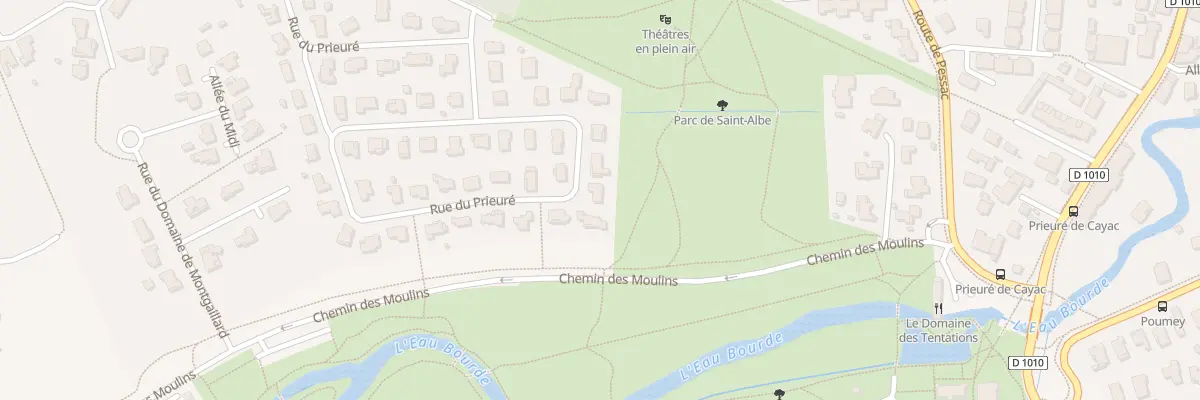 Plan du 59 Rue de Prieure à Gradignan
