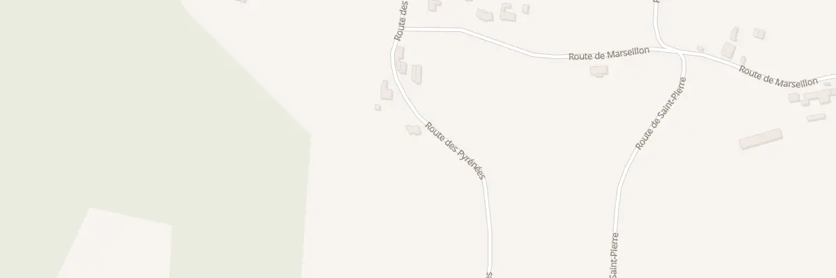 Plan du 656 Rte des Pyrénées à Banos