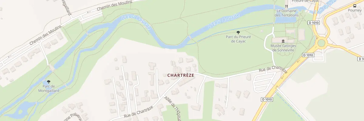 Plan du 25 Rue de Chartreze à Gradignan