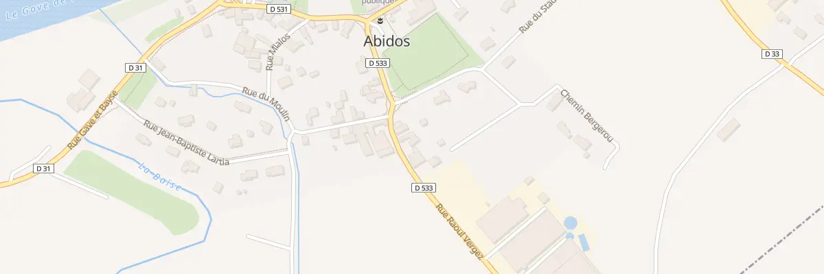 Plan du 5234 Rue Raoul Vergez à Abidos