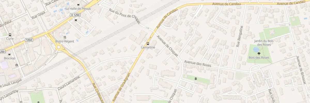 Plan du 2T Av du Chiquet à Pessac
