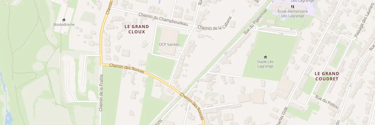 Plan du 53 Rue de l’Epineuil à Saintes