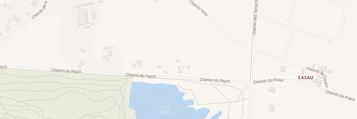 Plan du 20 Che du Peych à Léognan