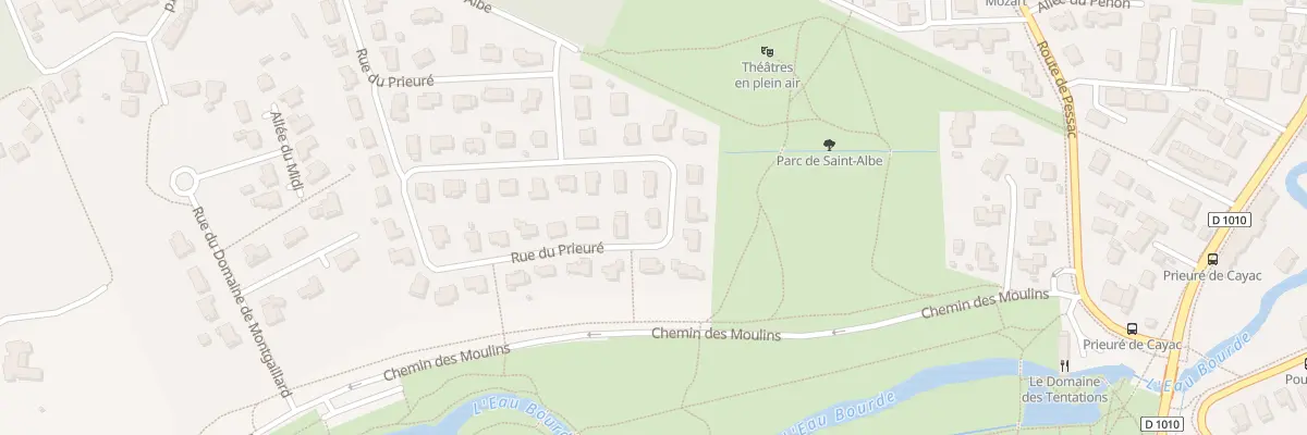 Plan du 52 Rue de Prieure à Gradignan