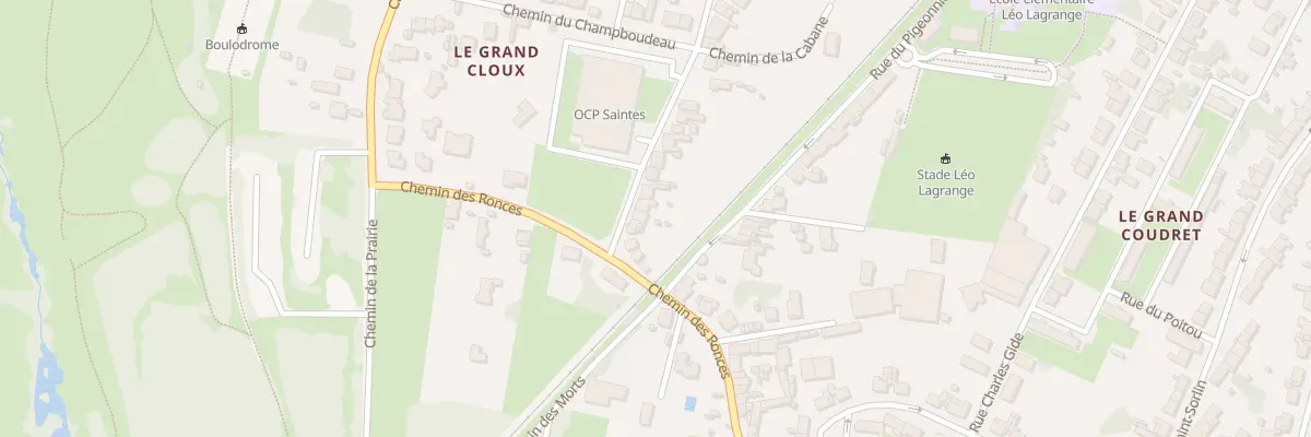 Plan du 59 Rue de l’Epineuil à Saintes