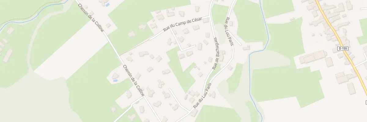 Plan de Imp Camp de Cesar à Agnos