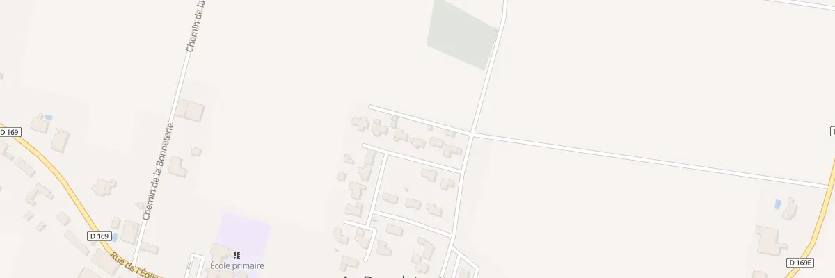 Plan du 39 Rue des Jardins au Bourdet