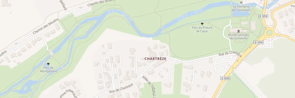 Plan du 33 Rue de Chartreze à Gradignan