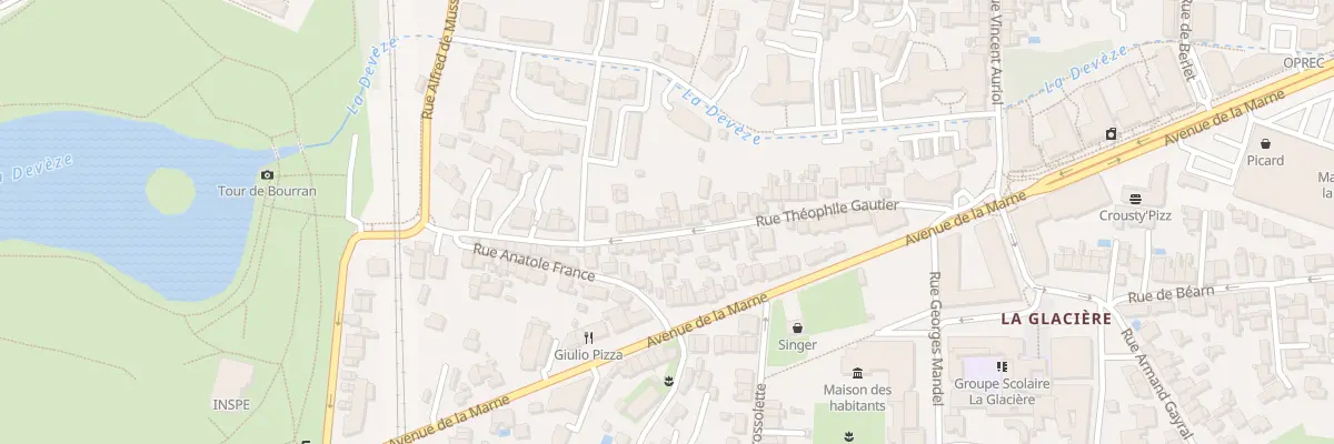 Plan du 51 Rue Theophile Gautier à Mérignac