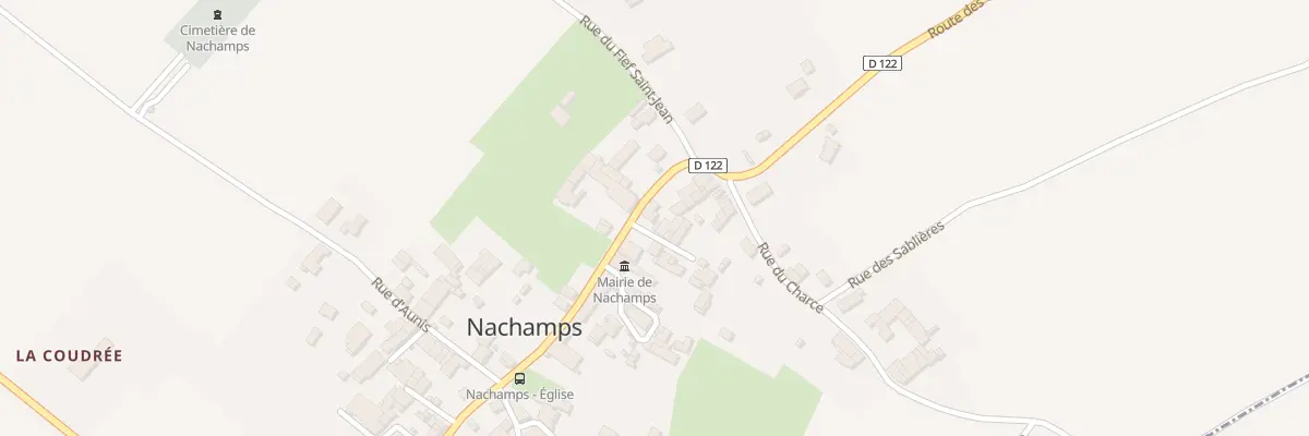 Plan du 9 Rue de Saintonge à Nachamps