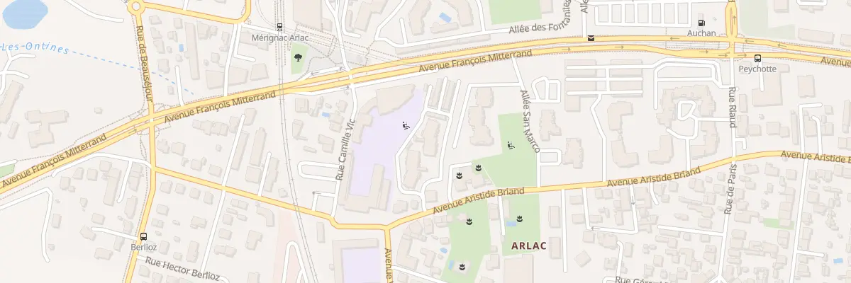 Plan du 109 Av Aristide Briand à Mérignac