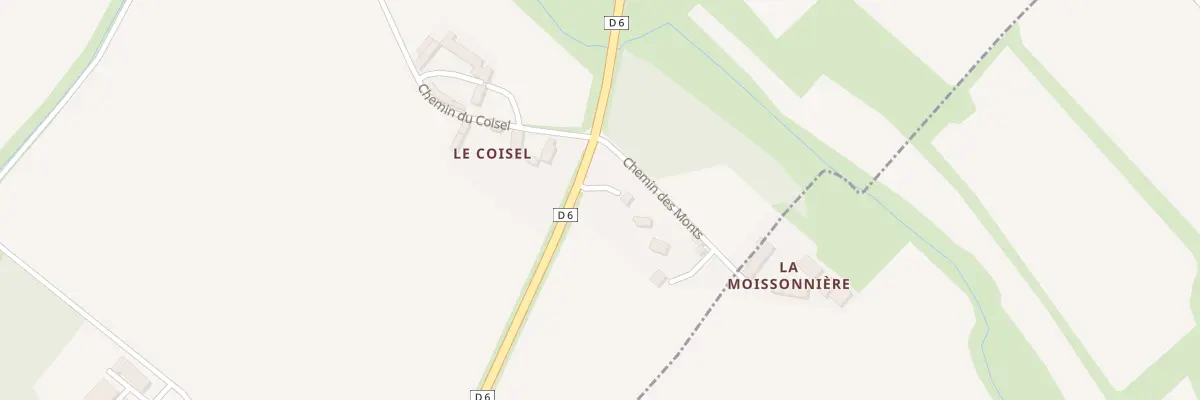Plan du 5027 Le Coisel à Saint-Vaast-sur-Seulles