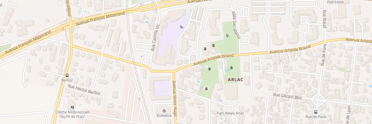 Plan du 111 Av Aristide Briand à Mérignac