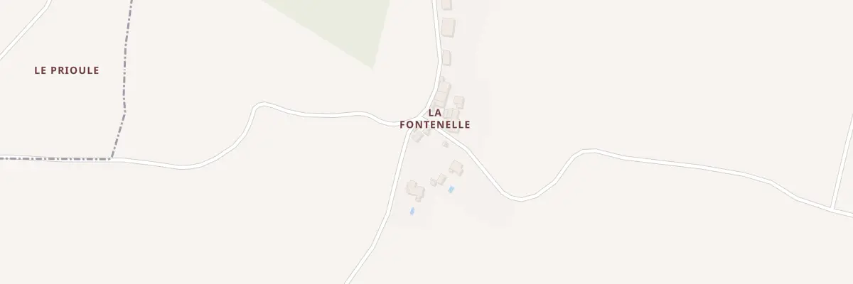 Plan du 2 Rue des Erables à Torxé