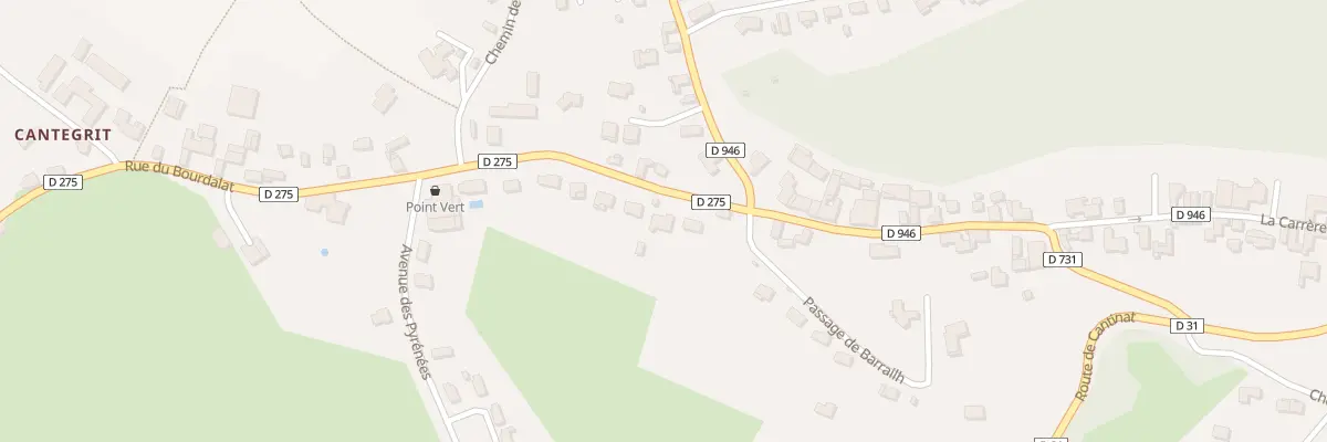 Plan du 21 Rue du Bourdalat à Arthez-de-Béarn