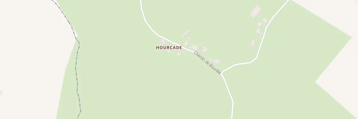 Plan du 1 Che de Bourdet à Arthez-de-Béarn