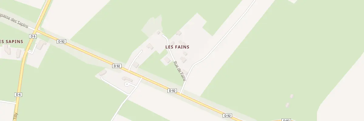 Plan du 86 Rue de Fains à Monts-en-Bessin