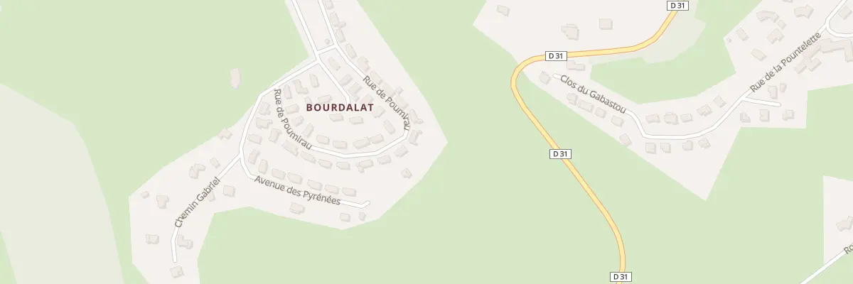 Plan du 23 Rue de Poumirau à Arthez-de-Béarn