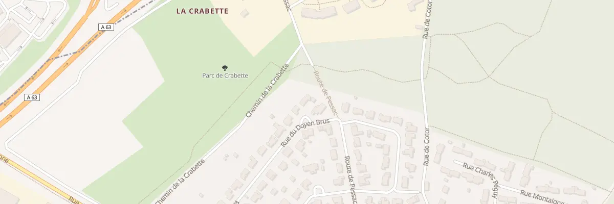 Plan du 48 Rue du Doyen Brus à Gradignan