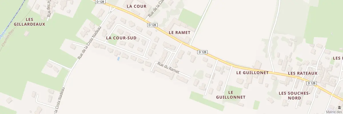 Plan du 8B Rue du Ramet aux Gonds