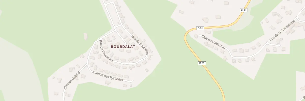 Plan du 21 Rue de Poumirau à Arthez-de-Béarn