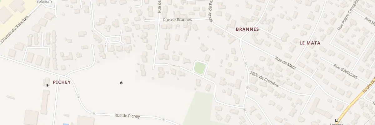 Plan du 23 Rue Claude Bizot à Gradignan