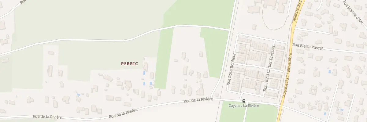 Plan du 74B Rue de la Rivière à Blanquefort