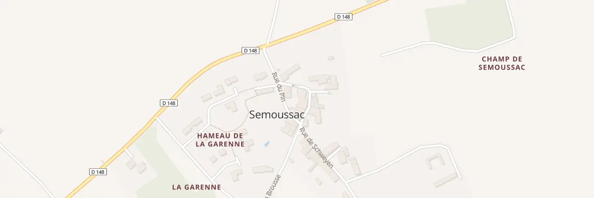 Plan du 2 Pl du 11 Novembre à Semoussac
