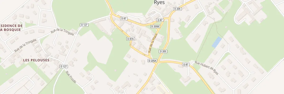 Plan du 7 Rue Guillaume le Conquérant à Ryes