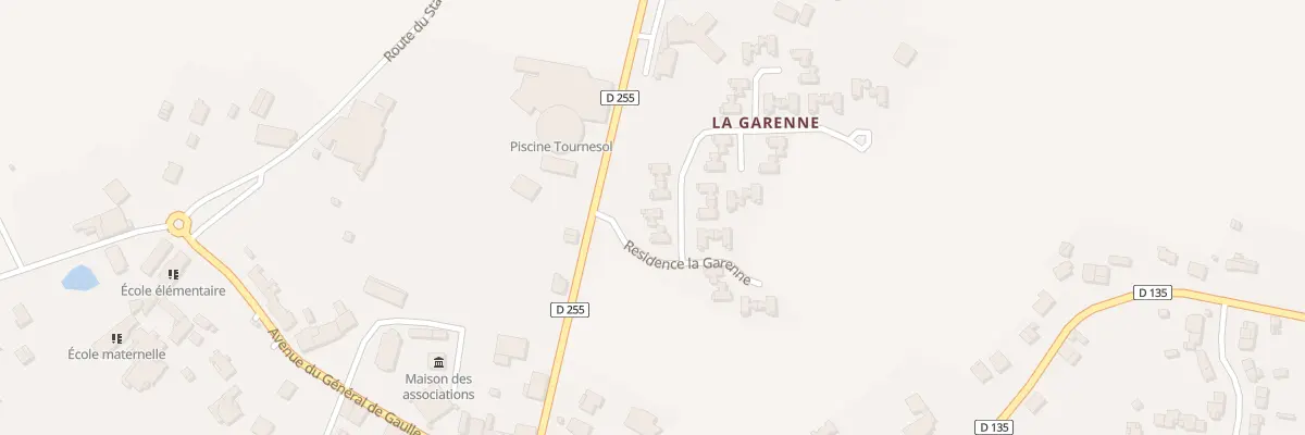 Plan du 2 Cité la Garenne à Braud-et-Saint-Louis