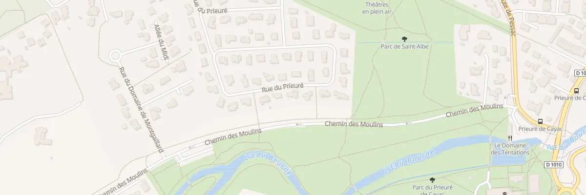 Plan du 51 Rue de Prieure à Gradignan