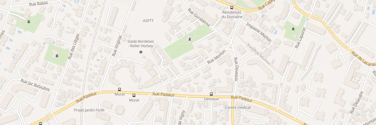Plan du 33 Rue Morton à Bordeaux