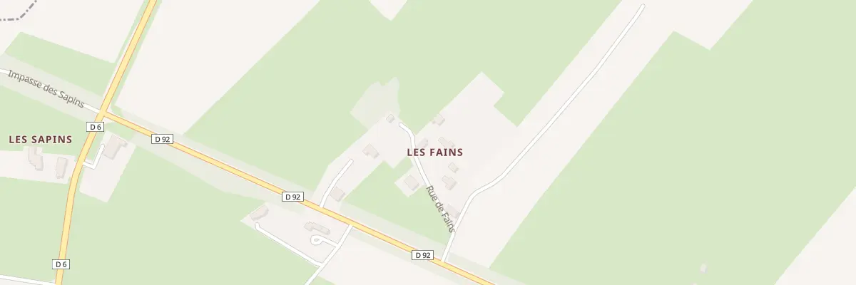 Plan du 5066 Les Fains à Monts-en-Bessin