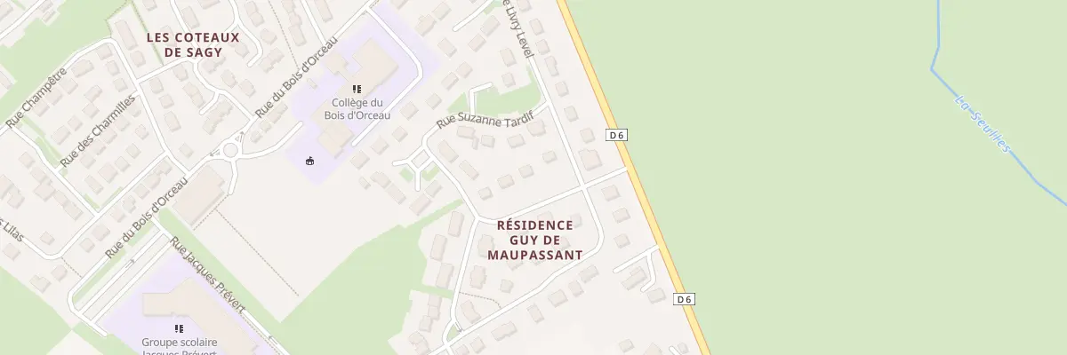 Plan du 4 Rue Guy de Maupassant à Tilly-sur-Seulles