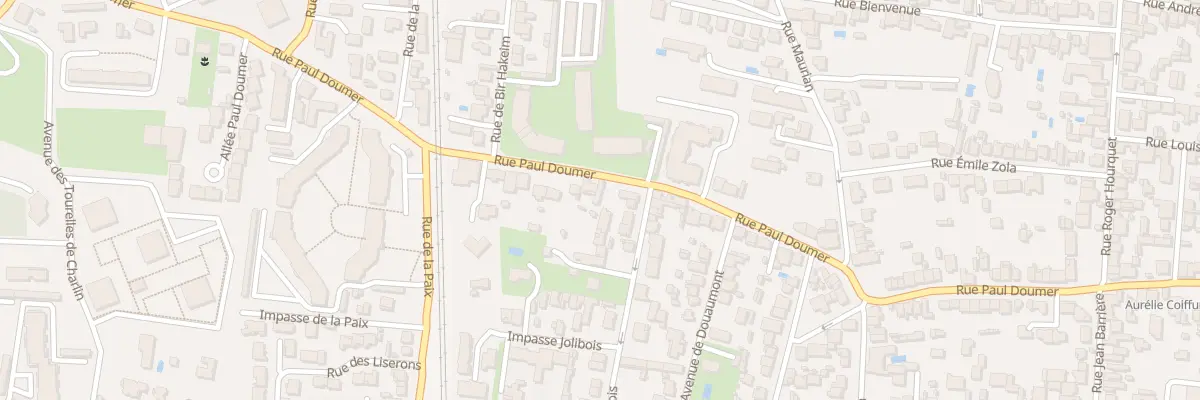 Plan du 122 Rue Paul Doumer à Mérignac