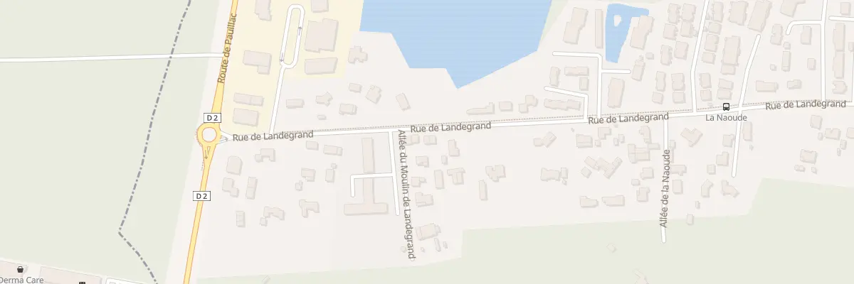 Plan du 111B Rue de Landegrand à Parempuyre