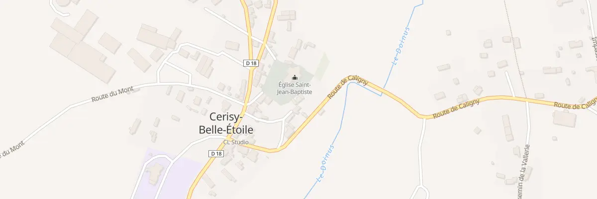 Plan du 77 Imp de l’Etoile à Cerisy-Belle-Étoile