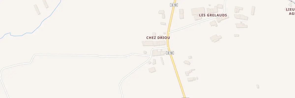 Plan du 106 Chez Driou à Saint-Ciers-sur-Gironde