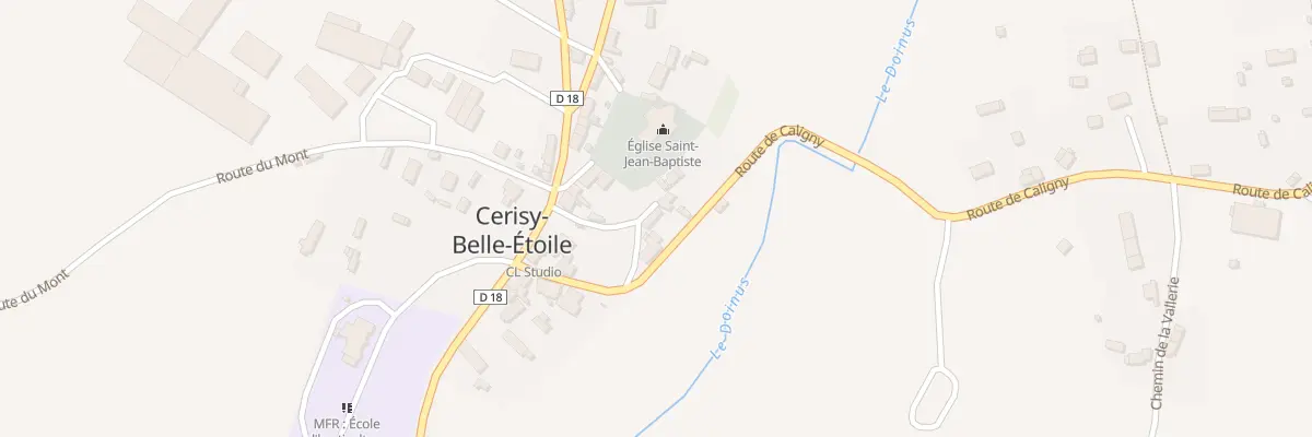 Plan du 40 Imp de l’Etoile à Cerisy-Belle-Étoile
